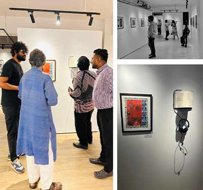 "কাল যদি: শিল্পী এবং কবির কথোপকথন" Exhibition by Shakoor Shah &  Bimol Guha