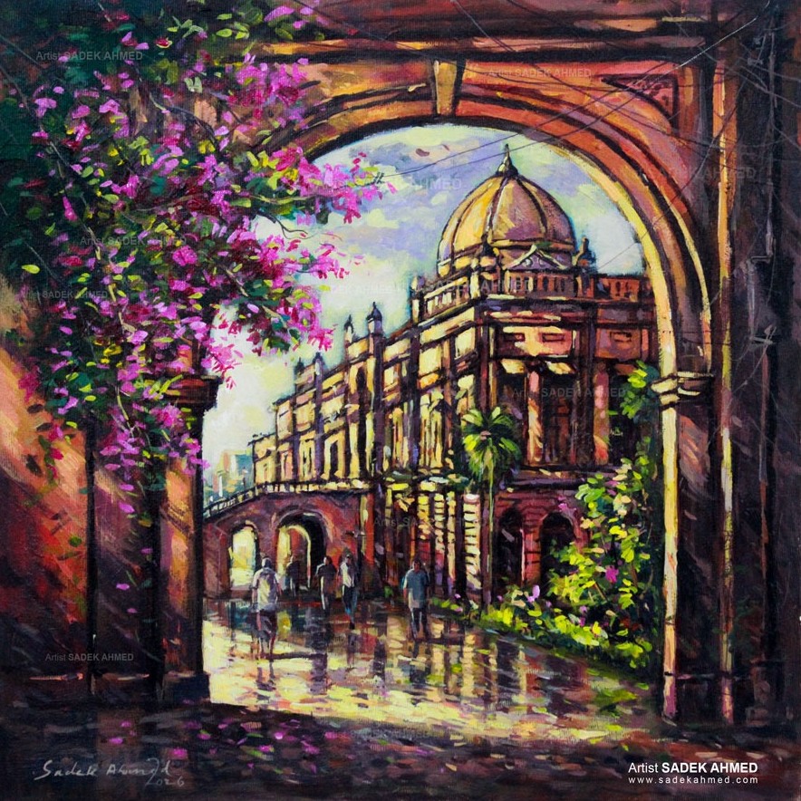 Ahsan Manzil From Old Dhaka