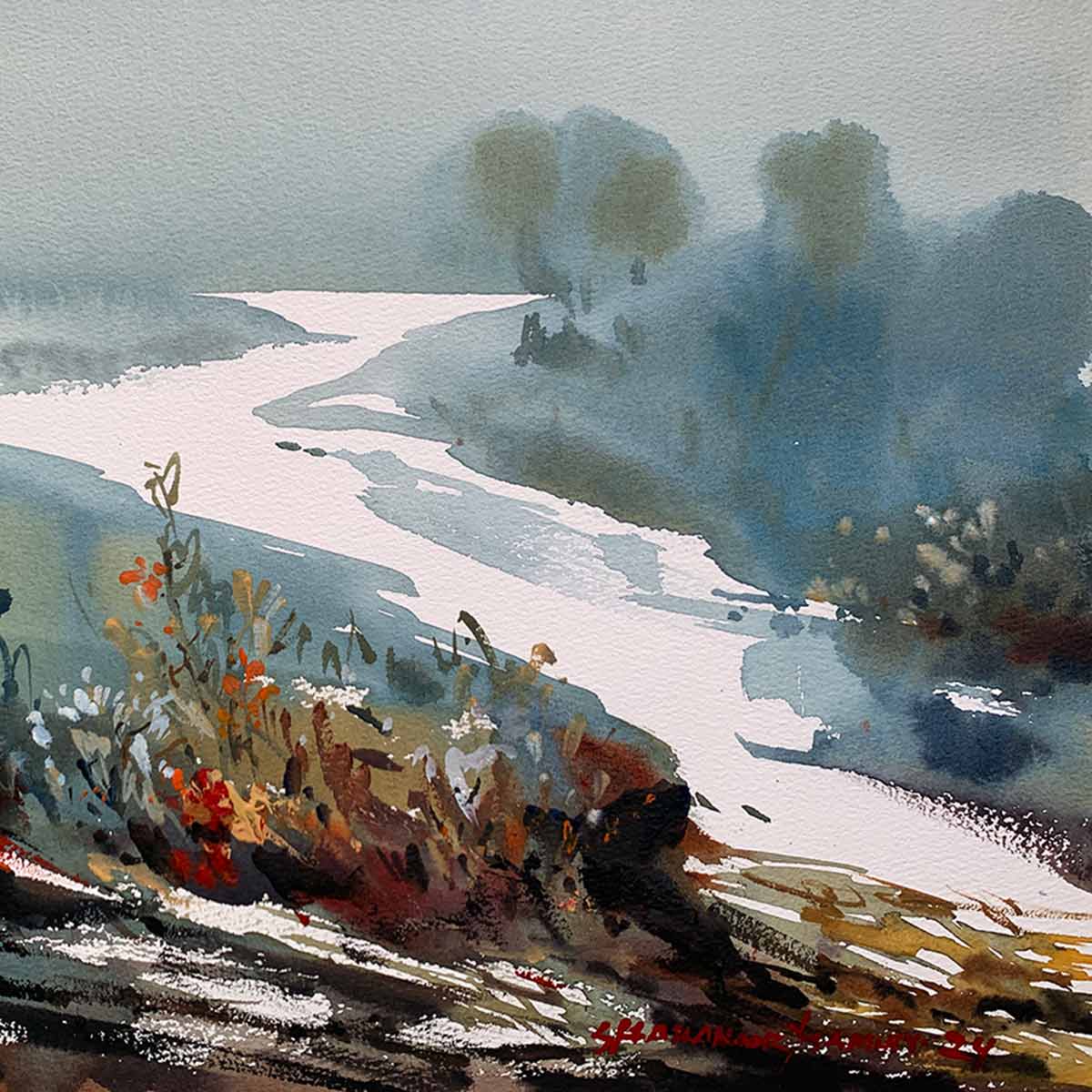 Winter Morning-I