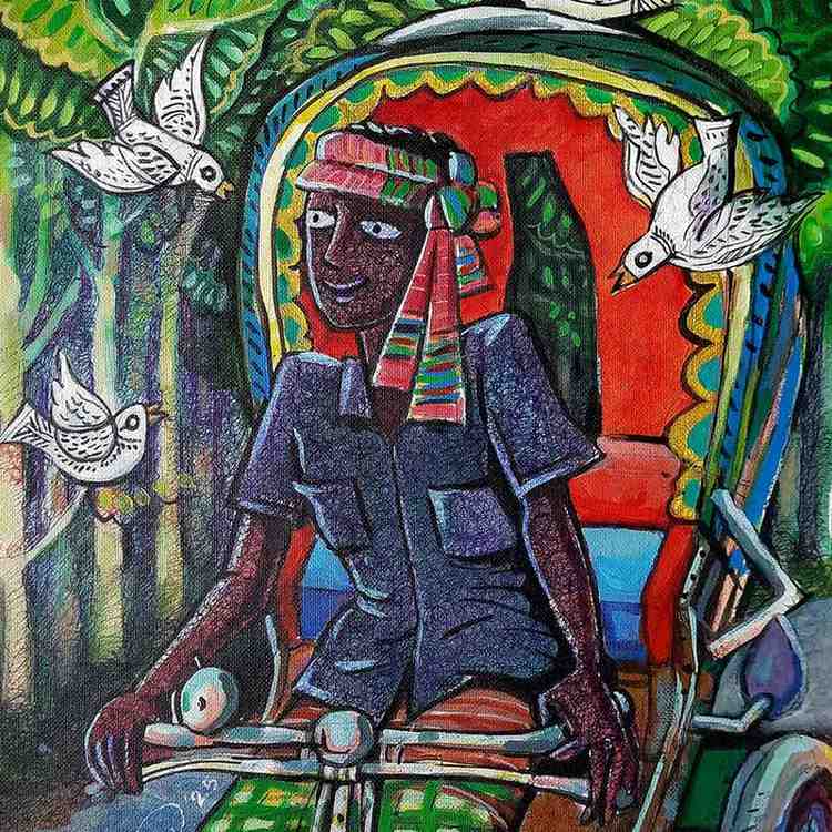 The Rickshaw Puller
