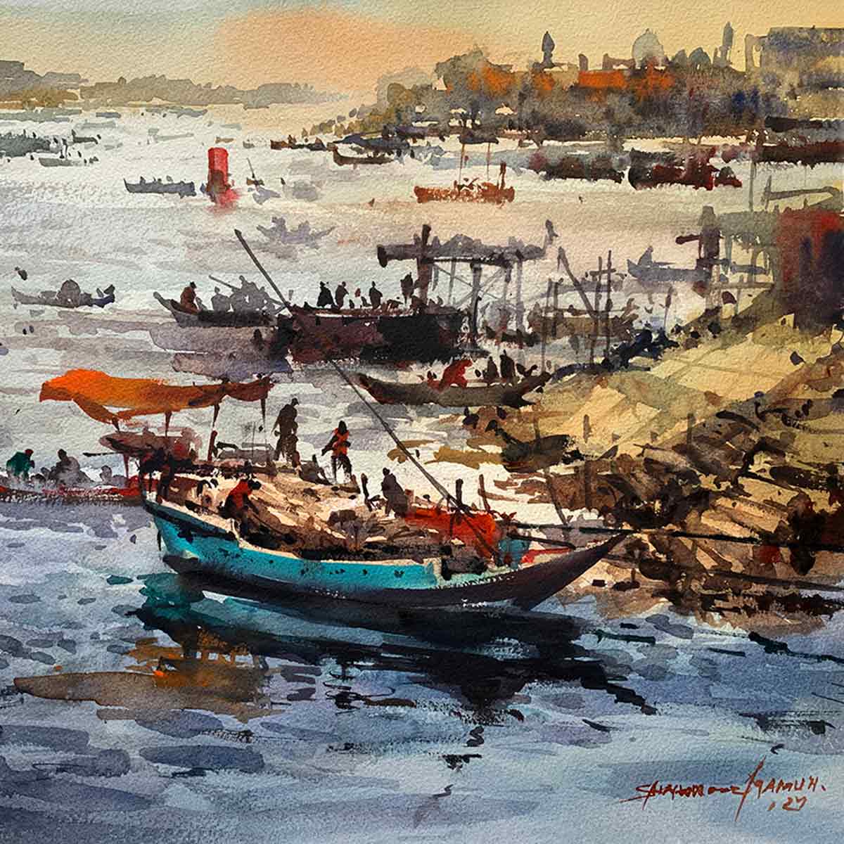 Buriganga River Bank I