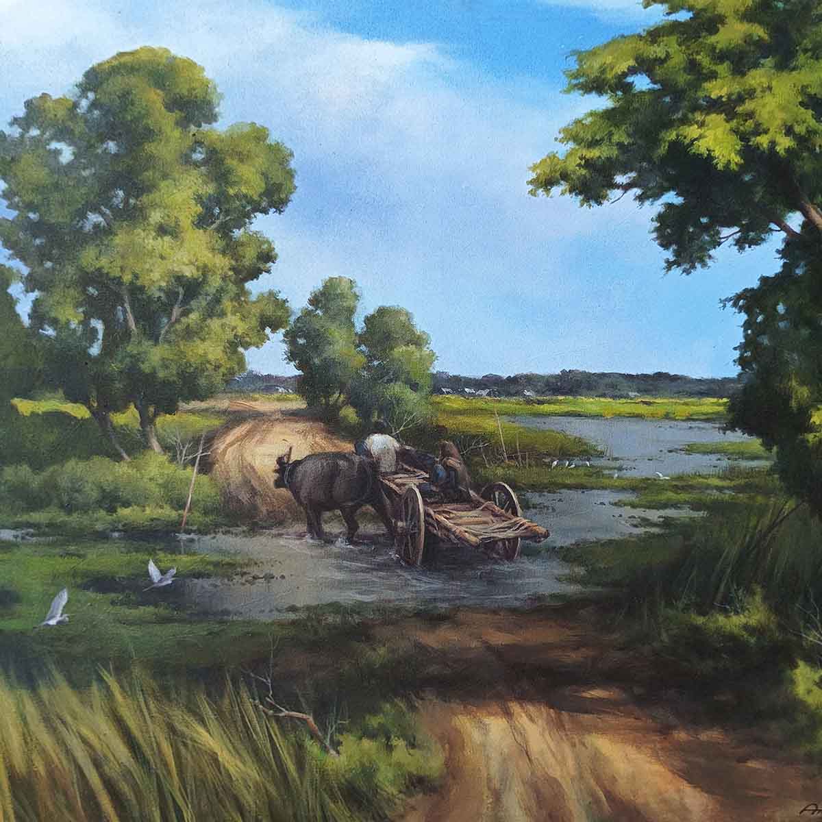 Way To Village