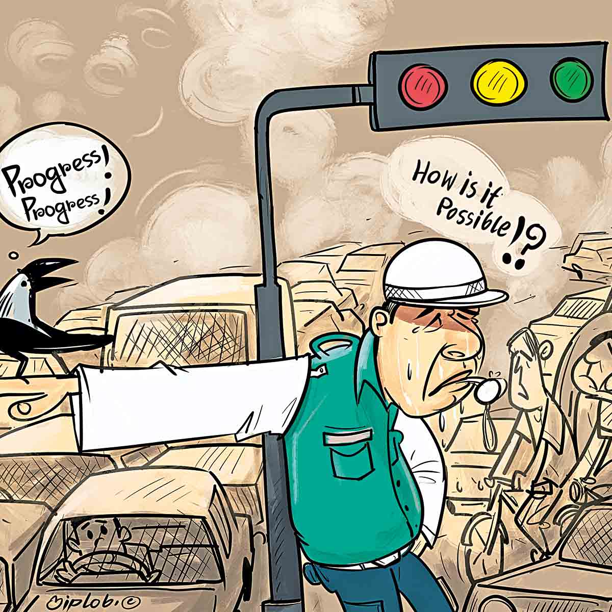 Traffic Jam-Ed