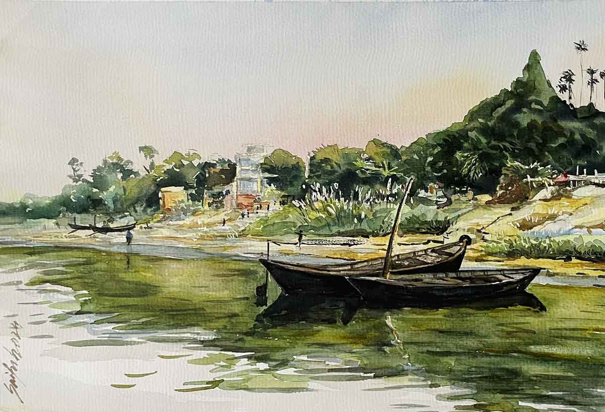 Watercolor Landscape Iv