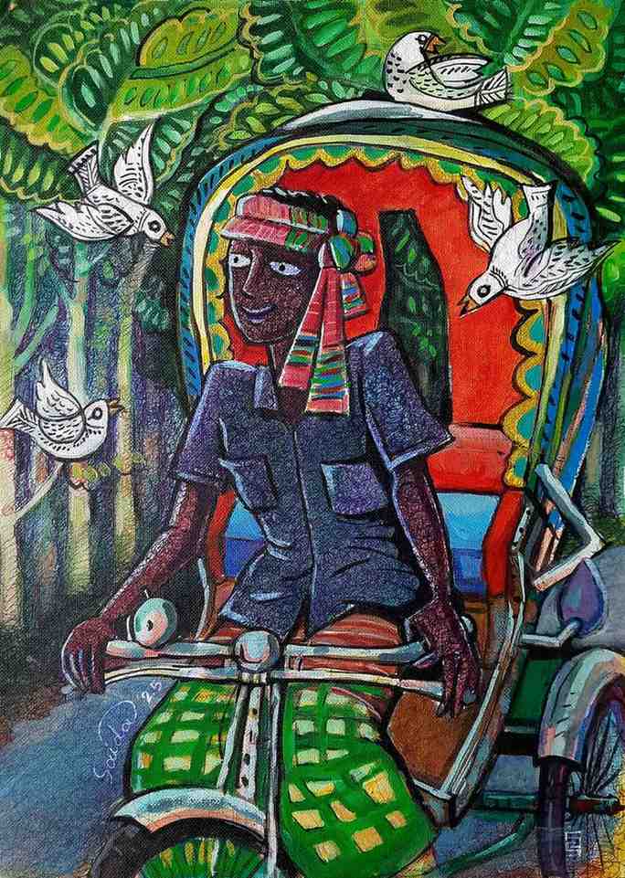 The Rickshaw Puller