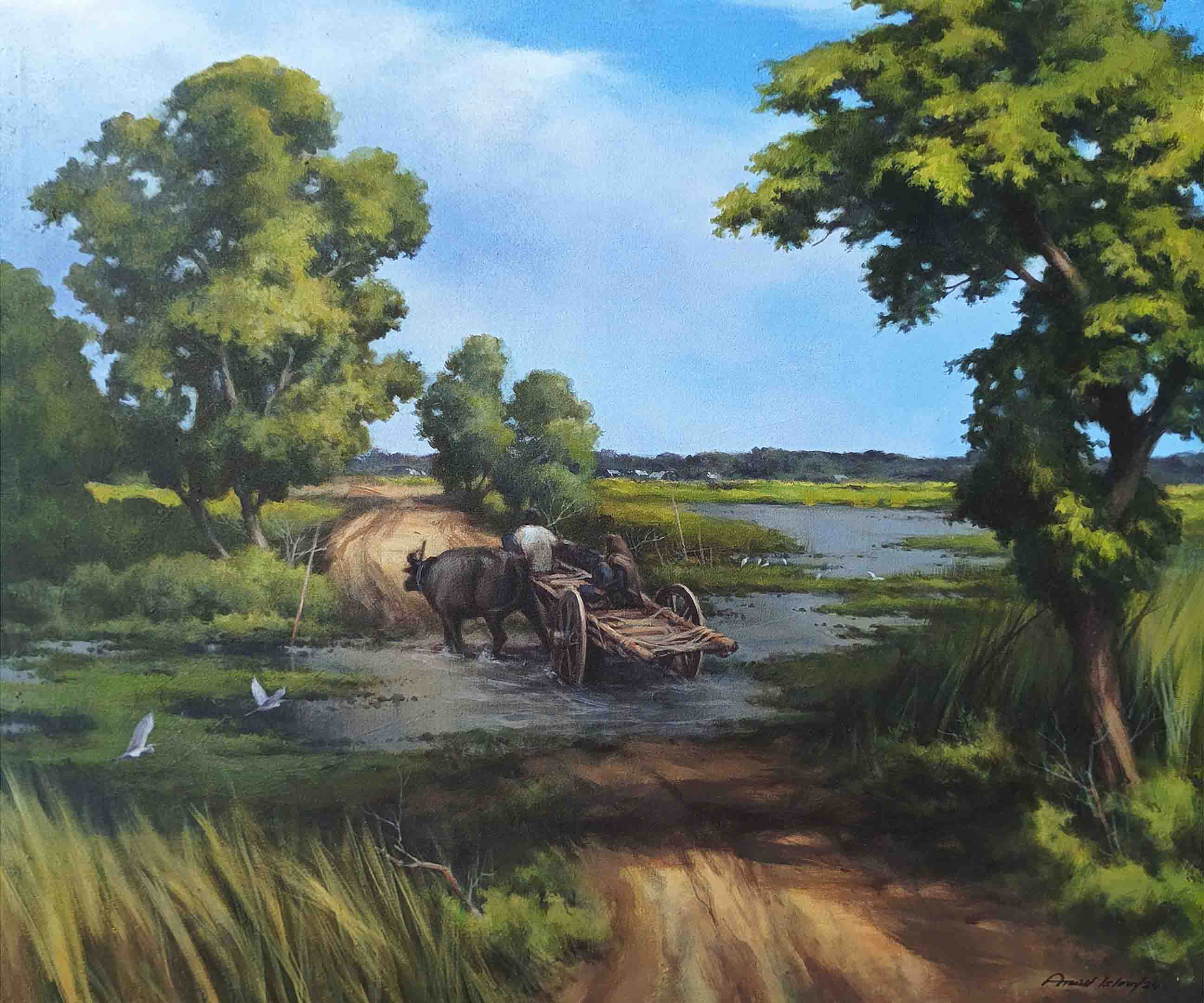 Way To Village